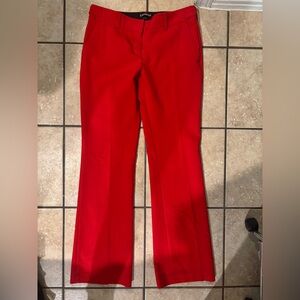 Express Red Columnist Pants